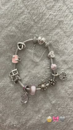 Pink Charm, Charms Pandora, Bracelet Pandora