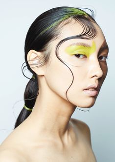 Wet Makeup, Japan Hair, Look 80s, Lash Kit, Mode Editorials, Fashion Photography Inspiration, Foto Art