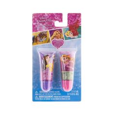 Disney Princess Lip Gloss 0.15oz 2 Pack - ikatehouse Disney Princess Lip Gloss, Cotton Candy Grapes, Chanel Cake, Goody Bags, Disney Princesses, Goodie Bags, Cotton Candy, Lip Balm, Lip Gloss