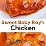 the baby ray's chicken has been cooked and is ready to be eaten