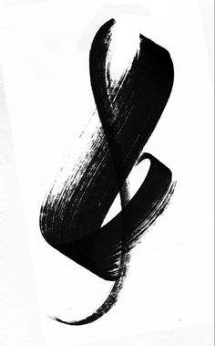 a black and white photo of an abstract design