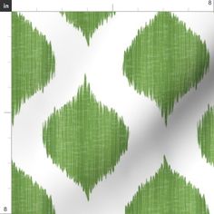 an abstract green and white pattern