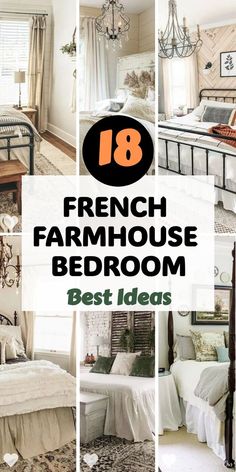 the best french farmhouse bedroom decor ideas