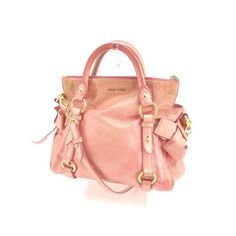 Miu Miu 2way Shoulder Bag Pink Gold Width: 26cm To 29cm Height: 23cm Depth: 14cm Handle: 5cm From The Main Body Shoulder Length: 54cm From The Main Body Shoulder Bag Pink, Miu Miu Bag, Gold Models, Shopping Tote Bag, Small Shoulder Bag, Shoulder Tote, Shoulder Length, Canvas Leather, Leather Accessories