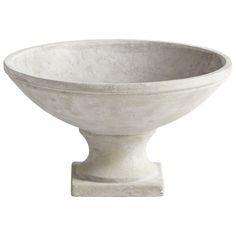 Small Byers Planter-Cyan Design-CYAN-05684-Decor-1-France and Son Cyan Lighting, Planters For Sale, Cement Planters, Foyer Decorating, Planter Pots Outdoor, Small Planter