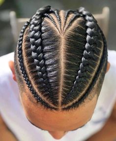 African American Braided Hairstyles, Braid Styles For Men, Boy Braids Hairstyles, Braids With Shaved Sides, Cornrow Hairstyles For Men, Braids For Boys, Twisted Hair