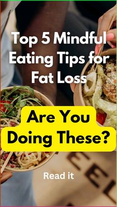 Want to lose fat without restrictive diets? Discover the top 5 mindful eating tips that can help you eat with intention, enjoy your meals, and naturally reduce overeating. It's time to slim down by slowing down! Unprocessed Food, Eating Tips, Food Journal, Mindful Eating, Smoothie Recipes Healthy, Satisfying Food, How To Slim Down