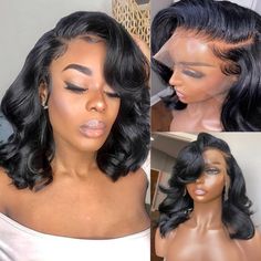 PRICES MAY VARY. 【Bob Wig Human Hair Material】100% Unprocessed Human Hair with Cuticles Aligned,Soft Hair Less Shedding,Tangle Free, True to Length & Weight, Can be Dyed, Bleached and Flat Ironed as Your Own Hair. 【Glueless Wigs Human Hair Texture】180% Density New Upgraded Lace Wig,12A Brazilian Virgin Human Hair 13x6 Body Wave Lace Frontal Wigs, Full and Thick, Natural Look, Health and Comfort, Soft and Bouncy. 【Short Body Wave Bob Wig Quaiity】13x6 Lace Closure Wigs,Really Glueless Wigs Human H Black Women Bob Wig, 6x6 Closure Wig Hairstyles, 28 Inch Body Wave Wig, Bob Wigs For Black Women, Loose Body Wave, Lace Closure Bob, Hd Lace Frontal Wigs, Closure Wigs, Hd Lace Frontal