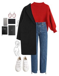 Looks Jeans, Knitting Baby, Stationery Store, Red Sweater, Baby Socks, Mode Inspo, Fashion Mode, Winter Fashion Outfits