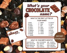 what's your chocolate name?