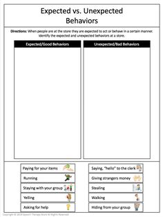 7+ Free Community Outings Printables Life Skills - Speech Therapy Store Impulse Control Worksheets, Therapist Activities, Communication Skills Activities, Teaching Growth Mindset, Drama Activities, Social Emotional Activities