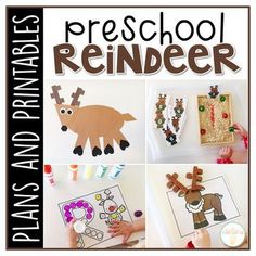 Preschool Curriculum Made Easy! This Preschool: Reindeer resource has everything you need for a week packed full of Reindeer themed fun and learning. My preschool weekly plans are designed with the 3-4 year old child in mind. Every activity can be used at home with one or more children or adapte... Preschool Curriculum Themes, Curriculum Themes, Prek Christmas, Frog Activities, Classroom Preschool, Identifying Letters, Science Skills, Preschool Projects, Curriculum Planning