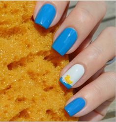 Rubber Duck Nails Rubber Duck Nails, Duck Nail Art, Duck Nail, Bath Duck, Duck Nails, Blue Nail Art, Best Nail Polish, Nail Polish Sets, Nail Designs Glitter