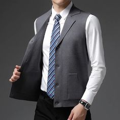 SPECIFICATIONS Waistcoats Level 4 Super Anti-pilling Top Grade Pleuche Lapel Fashion Brand Knit Cardigan Casual Sweater Vest Sleeveless Brand Name: DILEMO Applicable Scene: Business Applicable Season: Autumn And Winter Style: Smart Casual Thickness: STANDARD Origin: Mainland China Material: nylon Material: Viscose Material: Acrylic Technics: Computer Knitted Sleeve Style: Regular Hooded: No Decoration: NONE Pattern Type: Solid Sleeve Length(cm): Full Wool: Standard Wool Item Type: Cardigan Closu Zipper Hoodie Women, Streetwear Winter, Hip Hop Sweatshirts, Hoodies Men Style, Top Clothes, Sleeveless Sweater Vest, Winter Fashion Coats, Cardigan Casual, Trendy Sweaters