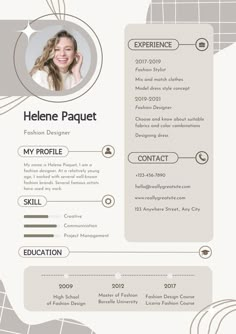 a professional resume template with an image on the front and back cover, in grey tones