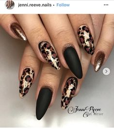 Metallic Leopard Print Nails, Leopard Foil Nails, Rose Gold Leopard Nails, Dark Leopard Nails, Black And Gold Cheetah Nails, Leopard Glitter Nails, Chrome Leopard Nails, Zebra Nails Animal Prints, Leopard Print Nails Glitter