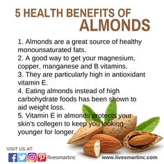 Benefits Of Almonds, Health Benefits Of Almonds, Almond Benefits, Benefits Of Organic Food, Lemon Benefits, Coconut Health Benefits, Carbohydrates Food, Organic Recipes