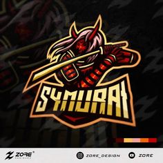 the logo for syduri is shown in gold and red colors on a black background