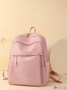 Bird in Bag - Stylish Backpack for Women with Large Capacity and Simple Design Elegant Backpacks, Women Backpack Fashion, Colorful Backpacks, Plush Bags, Backpack Style, College Backpack, Backpack For Women, Stylish Backpacks, Bag Elegant