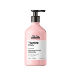 If you have colored hair, you know how important it is to maintain its vibrancy and health. That's where L'oreal Serie Expert Vitamino Color Conditioner comes in. This luxurious 16oz conditioner is specifically designed to help meet the needs of colored hair, making it an ideal addition to your hair care routine. Formulated by L'oreal Professionnel, this conditioner is specifically designed for colored hair. Made with advanced A-OX technology, this conditioner not only helps to detangle hair easily but also helps to maintain shine and smoothness. With regular use, this conditioner helps hair feel incredibly soft, silky, and manageable. One of the key benefits of the L'oreal Serie Expert Vitamino Color Conditioner is its ability to moisturize your hair, providing essential hydration that co Purple Shampoo And Conditioner, Color Conditioner, Hair Oil Serum, Hair Gift, Color Spray, Hair Cleanse, Purple Shampoo, Color Shampoo, Color Treated Hair