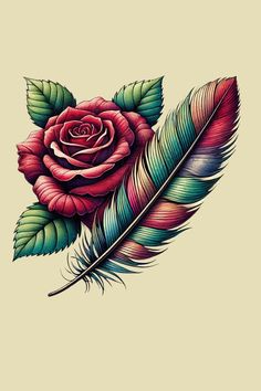 Interested in rose and feather tattoos? Discover how they blend love and freedom into a single design. Click to find out if it’s for you!