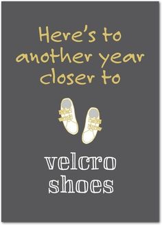 there's to another year closer to velcro shoes on the front cover