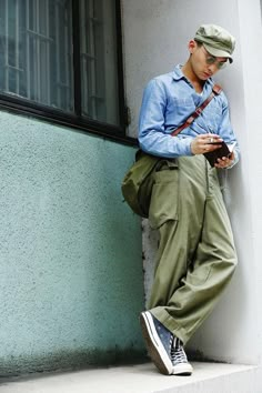 Japanese Workwear, Mens Fashion Rugged, M Sorry, Workwear Fashion, Japanese Street Fashion, Inspiration Mode, Mode Vintage, Looks Style, Japanese Fashion