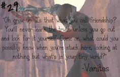 a qoute from Kingdom Hearts Vanitas Kingdom Hearts, I Just Realized