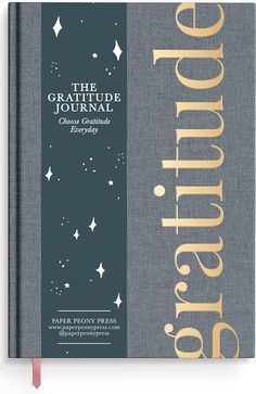 the graduate's guide to the journal, with gold lettering and stars on it