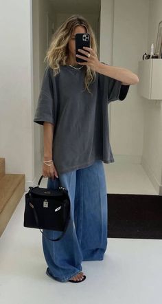 Oversize Outfit, Looks Jeans, Mode Casual, 가을 패션