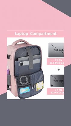 "Power Up Your Journey: Discover the Ultimate Travel Backpack with USB Charging Port!" College Nursing, Nurse Bag, Travel Companion, Laptop Backpack, Travel Backpack, Casual Bags, Us Travel, Travel Luggage, Batteries