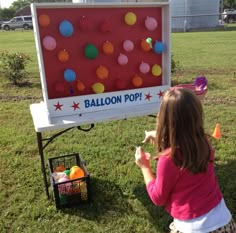 Pro quality carnival game, perfect for Vacation Bible School or School parties. Measures approximately 3 feet across and comes complete with darts, pins, and balloons. (Table not included) Our company manufactures games, so you can specify your color choice. We offer a shipping discount for multiple item orders Please allow 3-7 business days for production. Balloon Pop Carnival Game, Balloon Dart Game, School Carnival Games, Carnival Day, Diy Carnival Games, Carnival Games For Kids, Diy Carnival, Game Diy, Kids Carnival