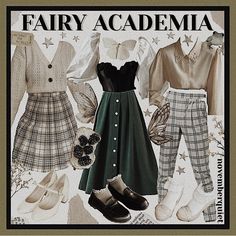 cottagecore fairycore Dark Literature, Light Academia Fashion, Academia Aesthetic Outfit, Dark Academia Outfits, Dark Academia Outfit, Literature Poetry, Aesthetic Summer Outfits, Summer Outfits Ideas, Academia Outfits