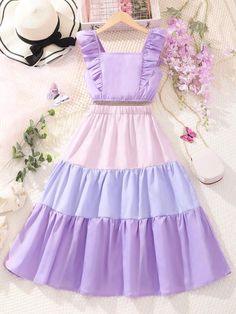 Comfy Trendy Outfits, Purple Girls Dress, Purple Cute, Fancy Suit, Frock For Women, Cute Dress Outfits, Trendy Dress Outfits, Short Women, Everyday Fashion Outfits