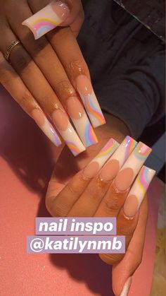 Drip Nails, Edgy Nails, Glow Nails, Exotic Nails, Bling Acrylic Nails, Glam Nails