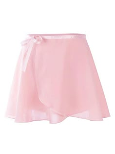 Pink Ballet Leotard, Pink Ballet Skirt, Pink Wrap Skirt, Wrap Skirt Black, Half Dress, Ballet Wrap Skirt, Ballet Practice, Ballet Bag, Gymnastics Training