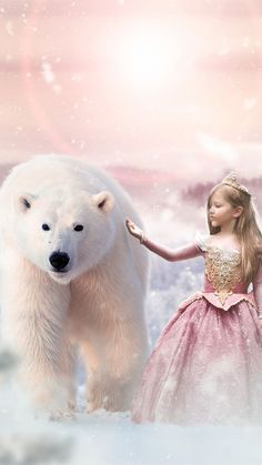 artist : @Mohamad_Yousefi @Maeyoss 4k Wallpaper, Polar Bear, Disney Princess, Disney Characters, Disney, Animals, Fictional Characters