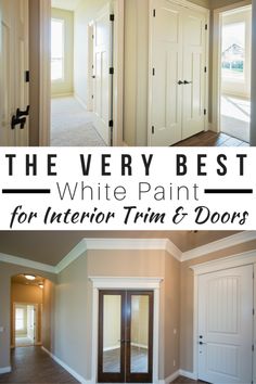 the very best white paint for interior trim and doors