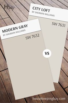 City Loft SW 7631 vs Modern Gray SW 7632 – Neutral Showdown City Loft Sw, Loft Kitchens, Worldly Gray, City Loft, Repose Gray, Agreeable Gray, Travel Nursing, House Wall, Cabinet Colors