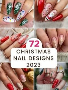 Famous Nails, Christmas Mani, Spring Nail Designs, Painted Nails, Brighter Days, Christmas Decorations Bedroom, Holiday Vibes, Spring Nail