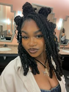 Locs Hairstyles For Homecoming, Locs Hairstyles For Long Hair, Locs Long Hairstyles For Women, Hoco Loc Styles, Sew In Over Dread Locs, Long Loc Hairstyles For Black Women, Loc Style Ideas Black Women, Bday Loc Styles, Locs Hairstyles Curls