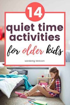 School Age Quiet Activities, Quiet Time Activities For Elementary, Kids Quiet Time Activities, Kids Independent Activities, Quiet Activities For School Age Kids, Independent Kids Activities, Big Kid Activities, Quiet Games For Kids Indoor, Older Kid Activities