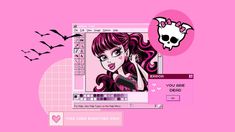 Creepy Cute Desktop Wallpaper, Draculaura Desktop Wallpaper, Draculaura Computer Wallpaper, Laptop Wallpaper Monster High, Monster High Ipad Wallpaper, Draculaura Wallpaper Laptop, Monster High Pc Wallpaper, Monster High Desktop Wallpaper, Cutecore Wallpaper Computer