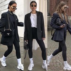 Sporty Chic Outfits, Casual Sporty Outfits, Sporty Chic Style, Look Legging, Winter Fashion Outfits Casual, Outfit Inspired, Beauty Inspo