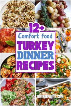 the twelve comfort food turkey dinner recipes