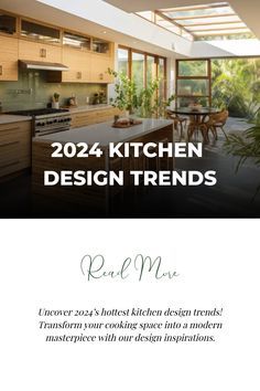 a brochure for a kitchen and dining room