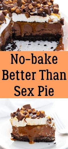 Dec 1, 2021 - Discover (and save!) your own Pins on Pinterest. Best No Bake Pies, Reese’s Pie, No Bake Pies Easy, Peanut Butter And Chocolate Desserts, Reeses Dessert, Reeses Pie, Cakes And Pies, Chocolate Peanut Butter Recipes, No Bake Chocolate Cheesecake