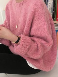 Womens Winter Sweaters, Women Sweaters Winter, Womens Winter, Women Sweater, Collars For Women, Sweater Womens, Loose Sweater, 가을 패션, Looks Style