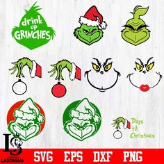 the grin face svg files are available for use in christmas designs and other projects