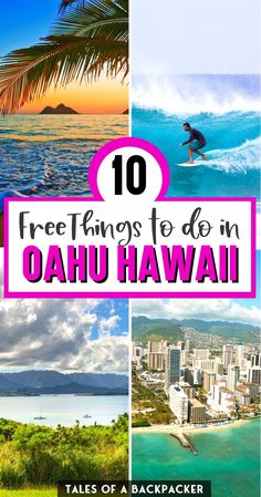 the top ten things to do in oahuu hawaii